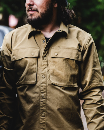 Рубашка Simms Lodge Work Shirt (Мужской; L (42-44); Driftwood)